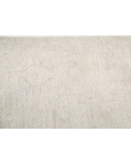 Oushak 9' 1" X 11' 9" Hand Knotted Wool Rug 9' 1" X 11' 9" (277 X 358) / Grey / Wool