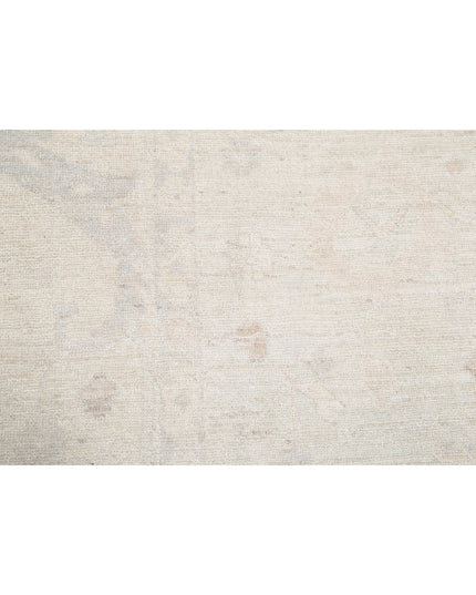 Oushak 9' 1" X 11' 9" Hand Knotted Wool Rug 9' 1" X 11' 9" (277 X 358) / Grey / Wool