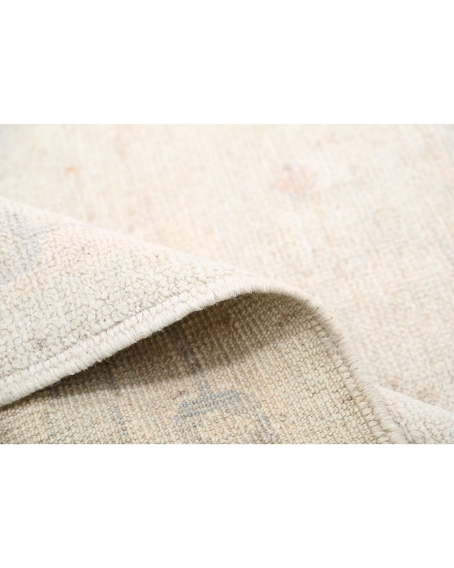 Oushak 9' 1" X 11' 9" Hand Knotted Wool Rug 9' 1" X 11' 9" (277 X 358) / Grey / Wool