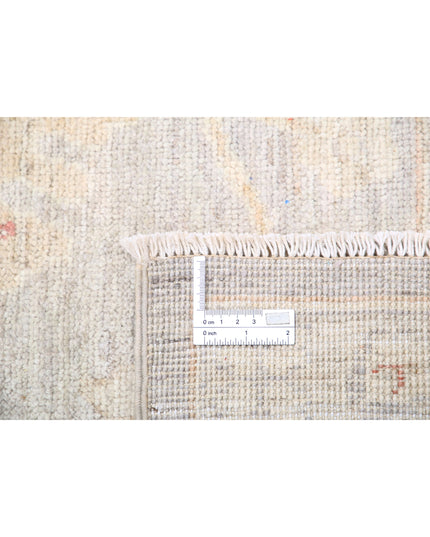 Oushak 9' 0" X 11' 4" Hand Knotted Wool Rug 9' 0" X 11' 4" (274 X 345) / Grey / Wool