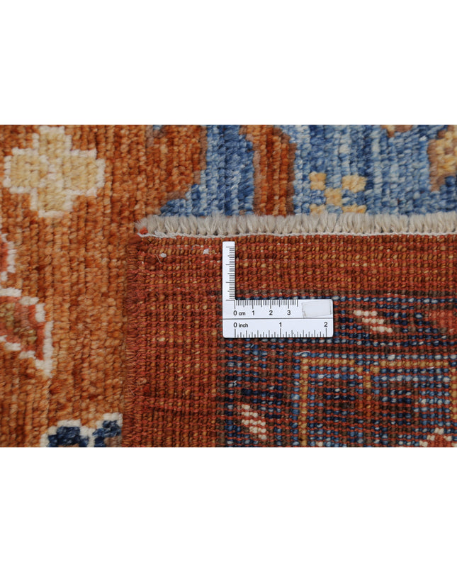 Oushak 10' 6" X 14' 6" Hand Knotted Wool Rug 10' 6" X 14' 6" (320 X 442) / Rust / Wool