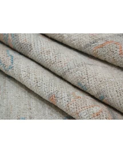 Oushak 8' 5" X 10' 1" Hand Knotted Wool Rug 8' 5" X 10' 1" (257 X 307) / Grey / Wool