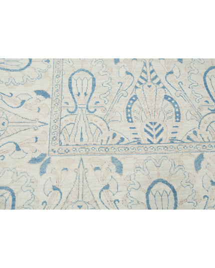Oushak 8' 8" X 12' 0" Hand Knotted Wool Rug 8' 8" X 12' 0" (264 X 366) / Ivory / Wool