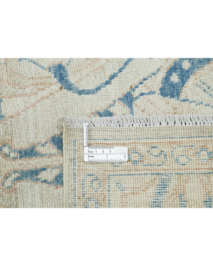 Oushak 8' 8" X 12' 0" Hand Knotted Wool Rug 8' 8" X 12' 0" (264 X 366) / Ivory / Wool