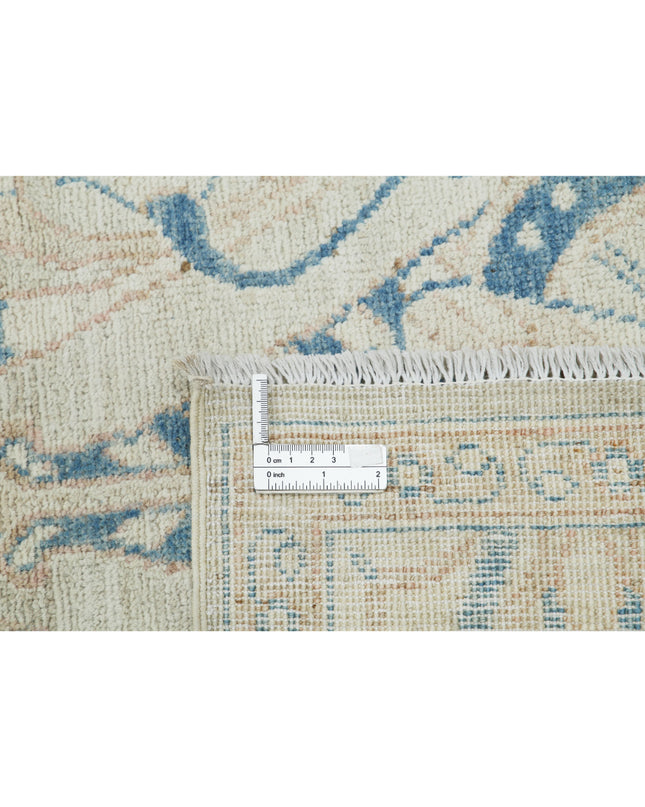 Oushak 8' 8" X 12' 0" Hand Knotted Wool Rug 8' 8" X 12' 0" (264 X 366) / Ivory / Wool