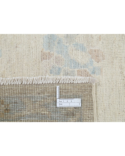 Oushak 8' 2" X 9' 11" Hand Knotted Wool Rug 8' 2" X 9' 11" (249 X 302) / Ivory / Wool