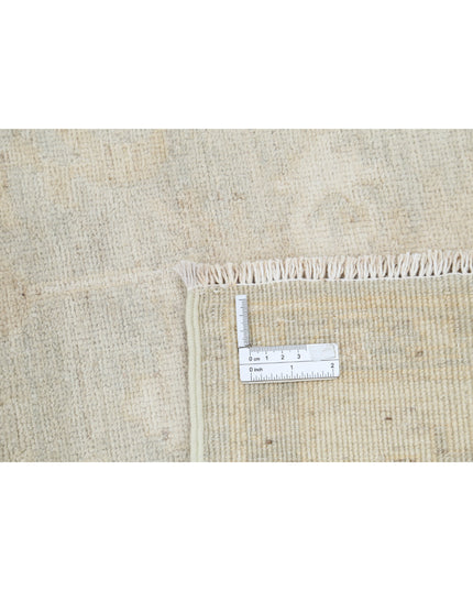 Oushak 8' 1" X 9' 6" Hand Knotted Wool Rug 8' 1" X 9' 6" (246 X 290) / Grey / Wool