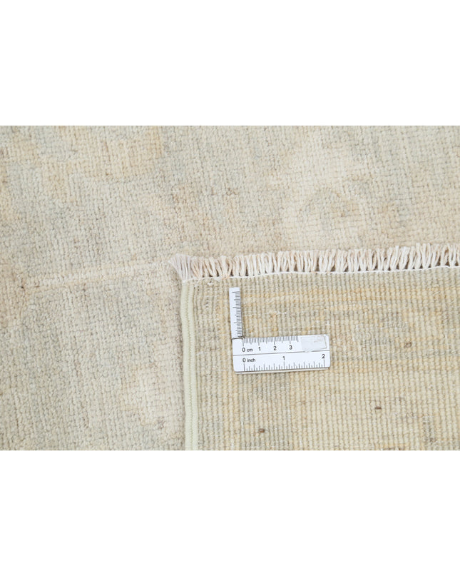 Oushak 8' 1" X 9' 6" Hand Knotted Wool Rug 8' 1" X 9' 6" (246 X 290) / Grey / Wool