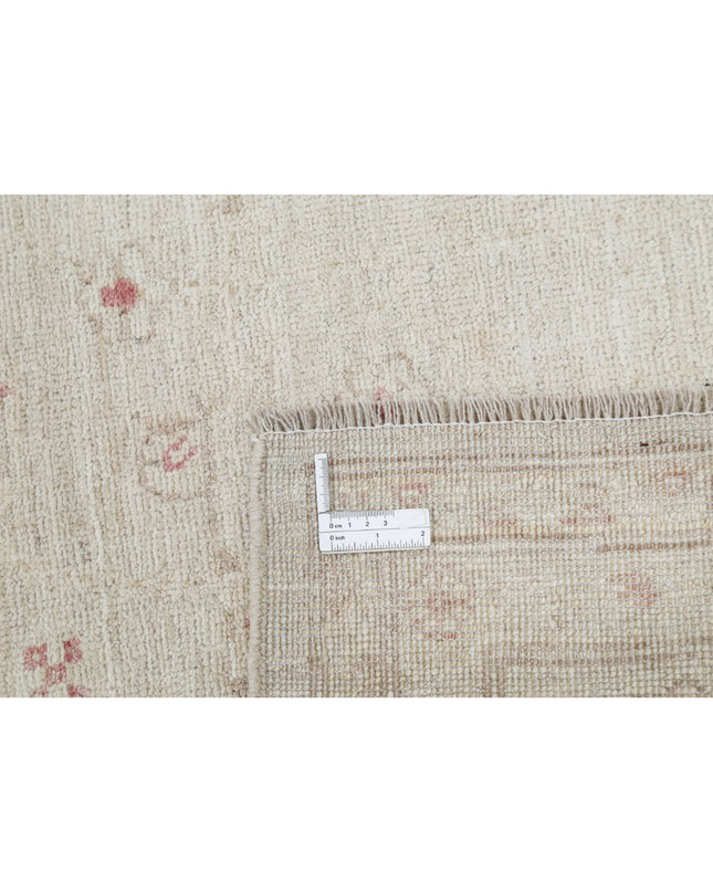 Oushak 8' 9" X 11' 6" Hand Knotted Wool Rug 8' 9" X 11' 6" (267 X 351) / Beige / Wool