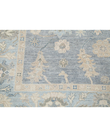 Oushak 5' 10" X 9' 0" Hand Knotted Wool Rug 5' 10" X 9' 0" (178 X 274) / Grey / Wool