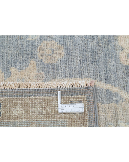 Oushak 5' 10" X 9' 0" Hand Knotted Wool Rug 5' 10" X 9' 0" (178 X 274) / Grey / Wool