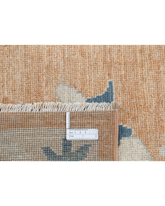 Oushak 9' 0" X 12' 0" Hand Knotted Wool Rug 9' 0" X 12' 0" (274 X 366) / Rust / Wool