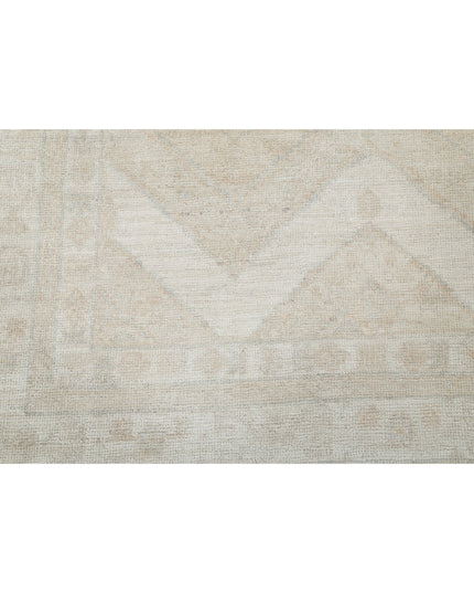 Oushak 6' 2" X 8' 10" Hand Knotted Wool Rug 6' 2" X 8' 10" (188 X 269) / Taupe / Wool