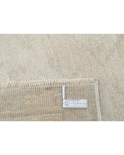 Oushak 6' 2" X 8' 10" Hand Knotted Wool Rug 6' 2" X 8' 10" (188 X 269) / Taupe / Wool
