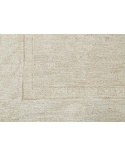Oushak 8' 2" X 10' 5" Hand Knotted Wool Rug 8' 2" X 10' 5" (249 X 318) / Grey / Wool
