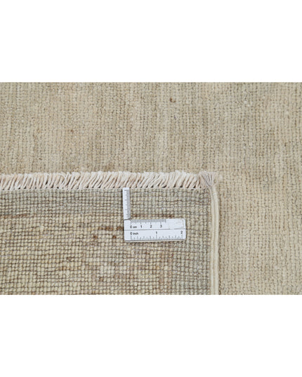 Oushak 8' 2" X 10' 5" Hand Knotted Wool Rug 8' 2" X 10' 5" (249 X 318) / Grey / Wool