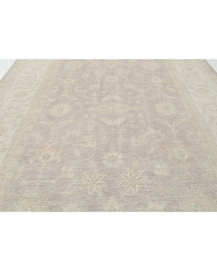 Oushak 9' 11" X 14' 2" Hand Knotted Wool Rug 9' 11" X 14' 2" (302 X 432) / Grey / Wool