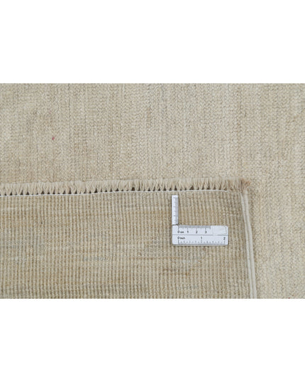 Oushak 9' 0" X 11' 9" Hand Knotted Wool Rug 9' 0" X 11' 9" (274 X 358) / Ivory / Wool