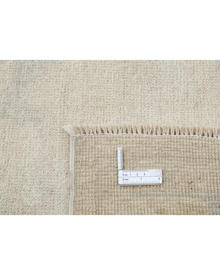 Oushak 10' 6" X 13' 11" Hand Knotted Wool Rug 10' 6" X 13' 11" (320 X 424) / Ivory / Wool