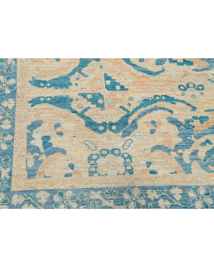 Oushak 8' 9" X 11' 7" Hand Knotted Wool Rug 8' 9" X 11' 7" (267 X 353) / Beige / Wool