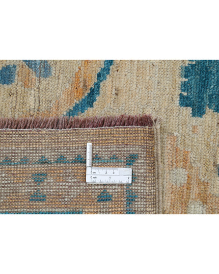 Oushak 8' 9" X 11' 7" Hand Knotted Wool Rug 8' 9" X 11' 7" (267 X 353) / Beige / Wool