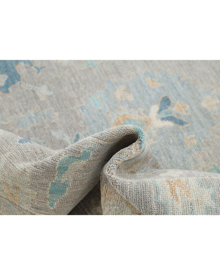 Oushak 5' 11" X 8' 1" Hand Knotted Wool Rug 5' 11" X 8' 1" (180 X 246) / Brown / Wool