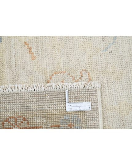 Oushak 7' 10" X 10' 0" Hand Knotted Wool Rug 7' 10" X 10' 0" (239 X 305) / Ivory / Wool
