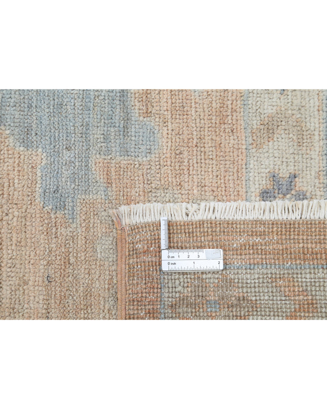 Oushak 9' 2" X 12' 1" Hand Knotted Wool Rug 9' 2" X 12' 1" (280 X 368) / Peach / Wool
