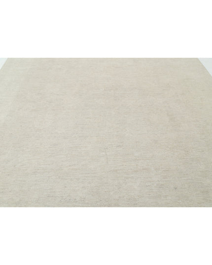 Oushak 8' 11" X 11' 6" Hand Knotted Wool Rug 8' 11" X 11' 6" (272 X 351) / Ivory / Wool