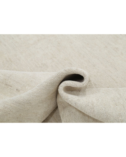 Oushak 8' 11" X 11' 6" Hand Knotted Wool Rug 8' 11" X 11' 6" (272 X 351) / Ivory / Wool