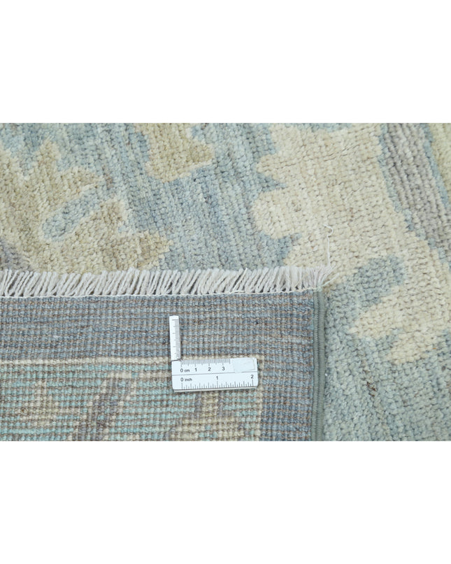 Oushak 12' 0" X 15' 8" Hand Knotted Wool Rug 12' 0" X 15' 8" (366 X 478) / Grey / Wool