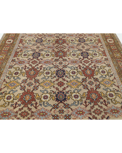 Oushak 8' 0" X 11' 0" Hand Knotted Wool Rug 8' 0" X 11' 0" (244 X 335) / Ivory / Wool