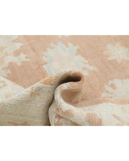 Oushak 8' 3" X 9' 11" Hand Knotted Wool Rug 8' 3" X 9' 11" (251 X 302) / Brown / Wool