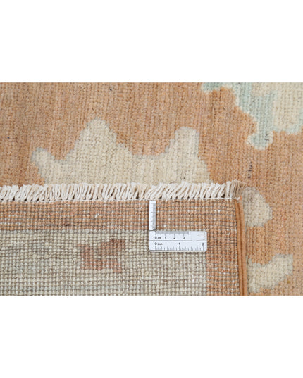 Oushak 8' 3" X 9' 11" Hand Knotted Wool Rug 8' 3" X 9' 11" (251 X 302) / Brown / Wool