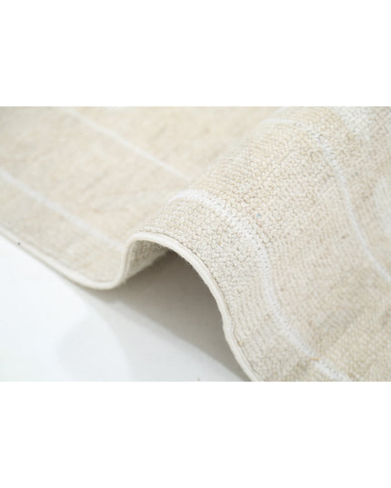 Oushak 10' 2" X 13' 8" Hand Knotted Wool Rug 10' 2" X 13' 8" (310 X 417) / Taupe / Wool