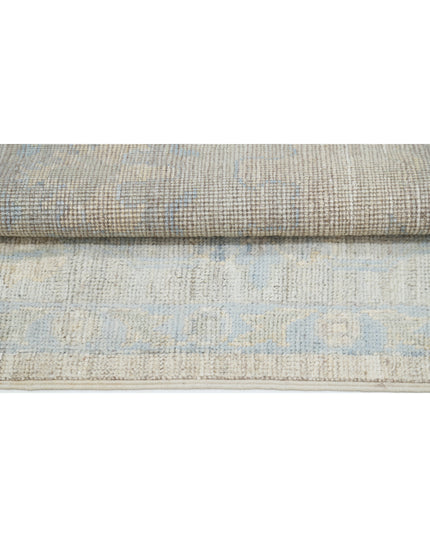 Oushak 6' 8" X 8' 3" Hand Knotted Wool Rug 6' 8" X 8' 3" (203 X 251) / Taupe / Wool
