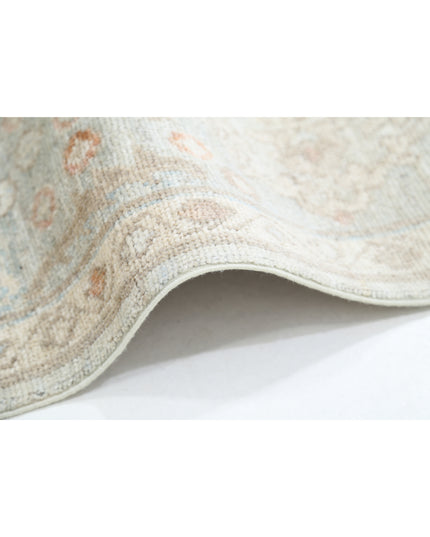 Oushak 7' 9" X 9' 9" Hand Knotted Wool Rug 7' 9" X 9' 9" (236 X 297) / Blue / Wool