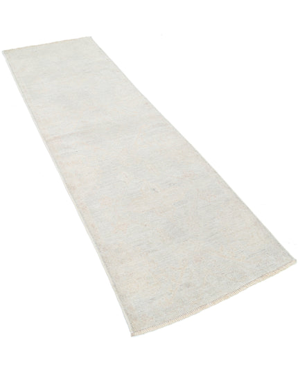 Oushak 2' 6" X 8' 0" Hand Knotted Wool Rug 2' 6" X 8' 0" (76 X 244) / Ivory / Wool
