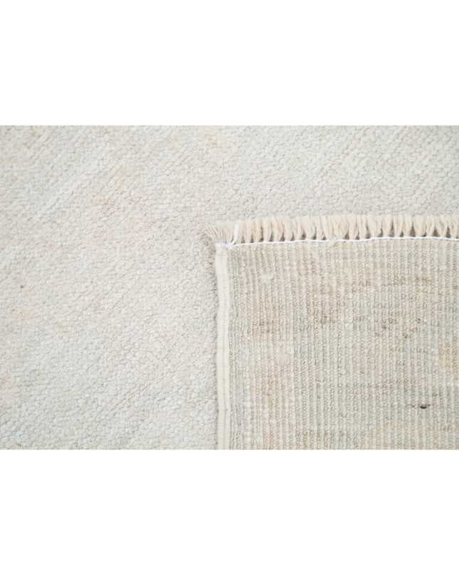 Oushak 2' 6" X 8' 0" Hand Knotted Wool Rug 2' 6" X 8' 0" (76 X 244) / Ivory / Wool