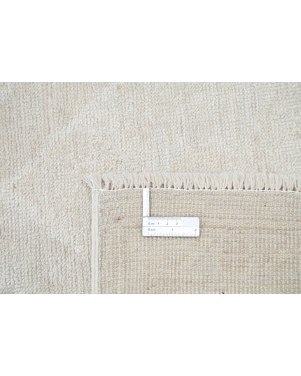 Oushak 5' 11" X 8' 10" Hand Knotted Wool Rug 5' 11" X 8' 10" (180 X 269) / Ivory / Wool