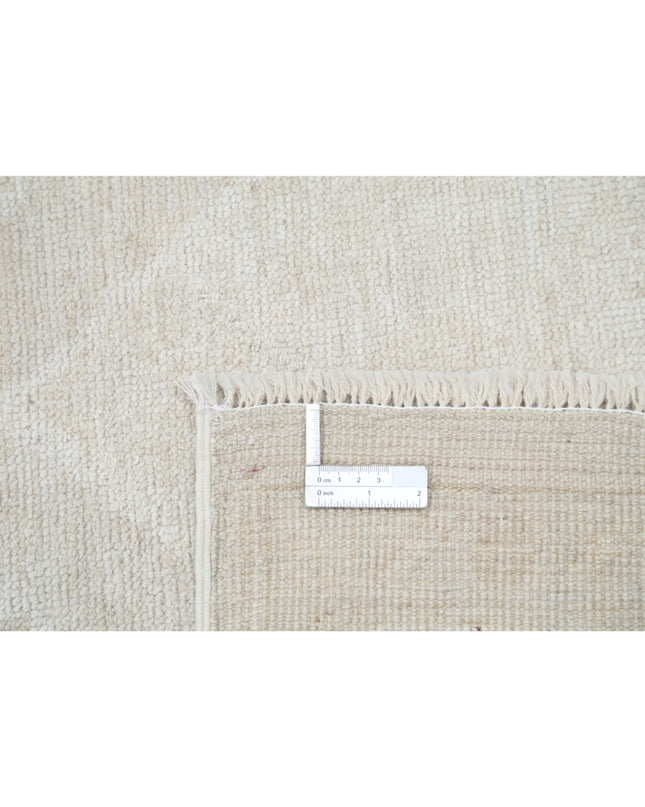 Oushak 5' 11" X 8' 10" Hand Knotted Wool Rug 5' 11" X 8' 10" (180 X 269) / Ivory / Wool
