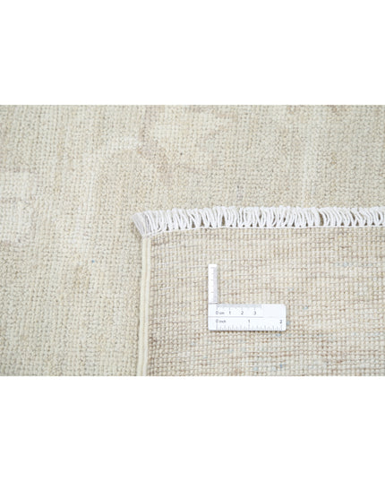 Oushak 8' 1" X 10' 0" Hand Knotted Wool Rug 8' 1" X 10' 0" (246 X 305) / Taupe / Wool