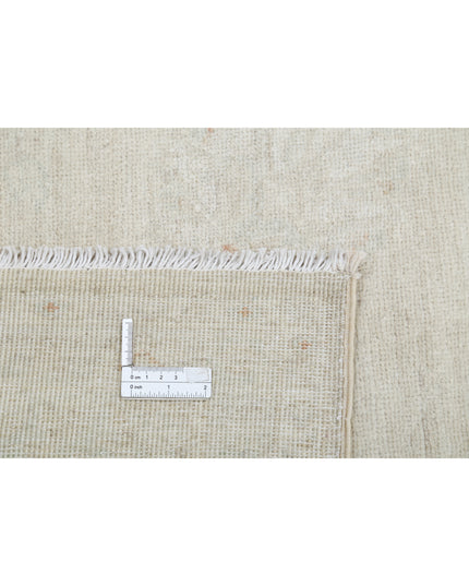 Oushak 8' 10" X 11' 8" Hand Knotted Wool Rug 8' 10" X 11' 8" (269 X 356) / Silver / Wool