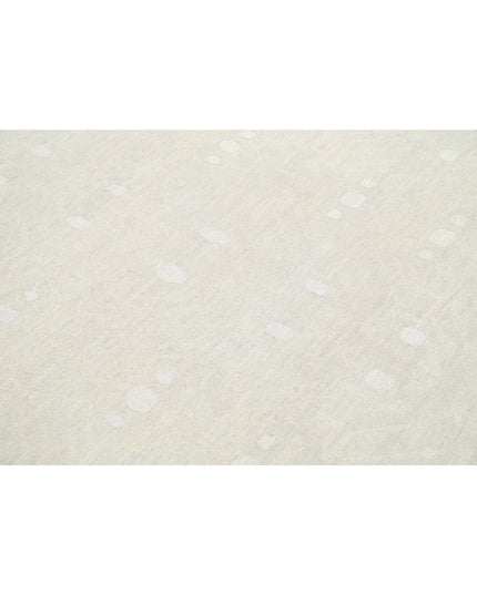 Oushak 8' 2" X 10' 4" Hand Knotted Wool Rug 8' 2" X 10' 4" (249 X 315) / Grey / Wool