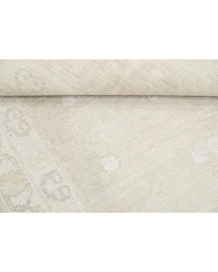 Oushak 8' 2" X 10' 4" Hand Knotted Wool Rug 8' 2" X 10' 4" (249 X 315) / Grey / Wool