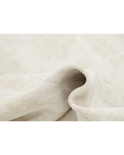 Oushak 8' 10" X 11' 9" Hand Knotted Wool Rug 8' 10" X 11' 9" (269 X 358) / Taupe / Wool