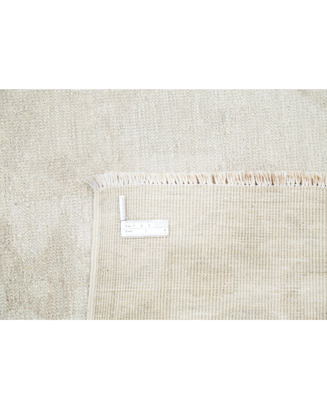 Oushak 8' 10" X 11' 9" Hand Knotted Wool Rug 8' 10" X 11' 9" (269 X 358) / Taupe / Wool