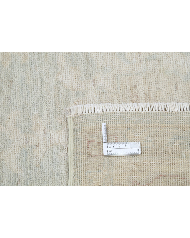 Oushak 3' 2" X 11' 10" Hand Knotted Wool Rug 3' 2" X 11' 10" (97 X 361) / Peach / Wool