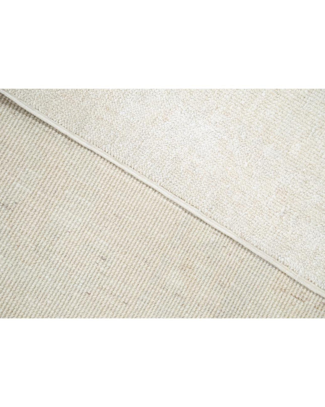 Oushak 10' 1" X 13' 4" Hand Knotted Wool Rug 10' 1" X 13' 4" (307 X 406) / Ivory / Wool