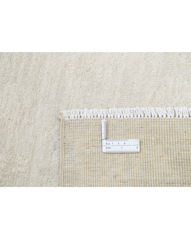 Oushak 8' 0" X 10' 2" Hand Knotted Wool Rug 8' 0" X 10' 2" (244 X 310) / Ivory / Wool